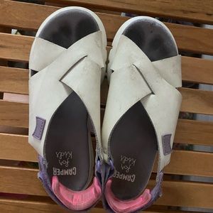 Camper sandals for girls. Size 30. Used but still in good condition.